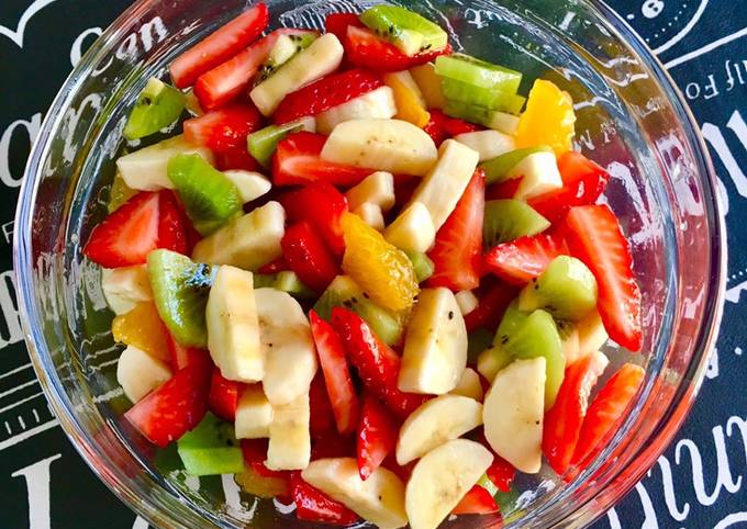 Ensalada de frutas detox Receta de Miguel Donadio - Cookpad