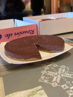 Foto principal de Tarta de queso y chocolate
