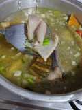 Sopa de pata de res y panza o cayo