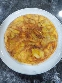 Una foto de Postre de Manzana al Sartén muy fácil y rápido