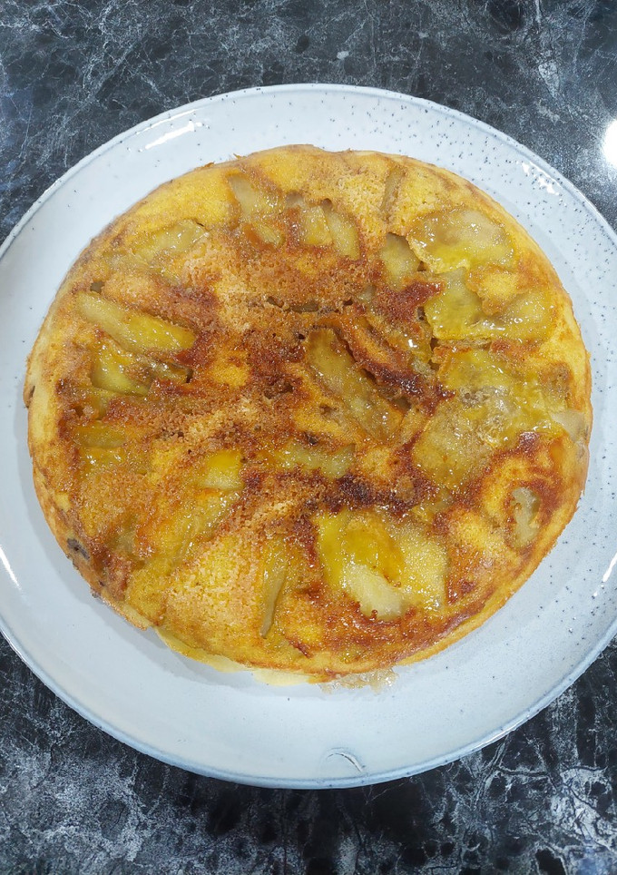 Una foto de Postre de Manzana al Sartén muy fácil y rápido