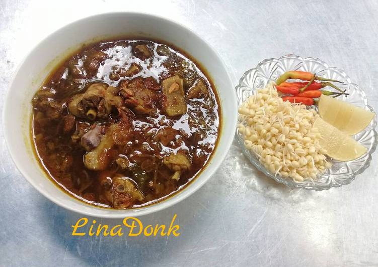 Resep Rawon Ayam Praktis Ekonomis