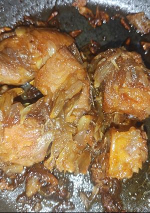 வஞ்சிரம் மீன் கருவாடு(dry fish fry recipe in tamil) செய்முறை முக்கிய புகைப்படம்