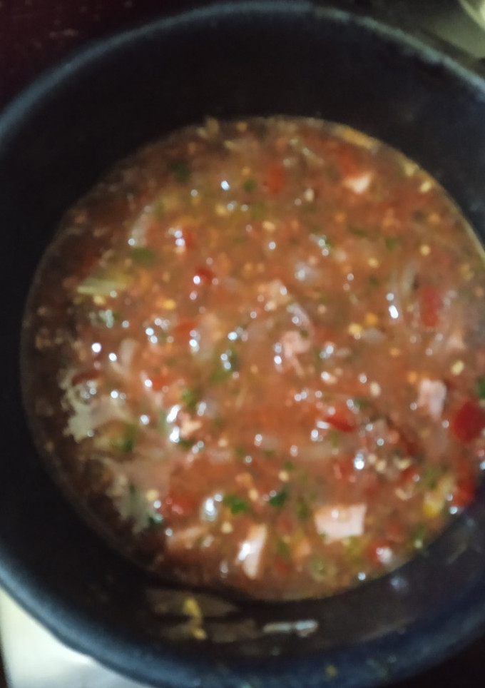 Una foto de Salsa
