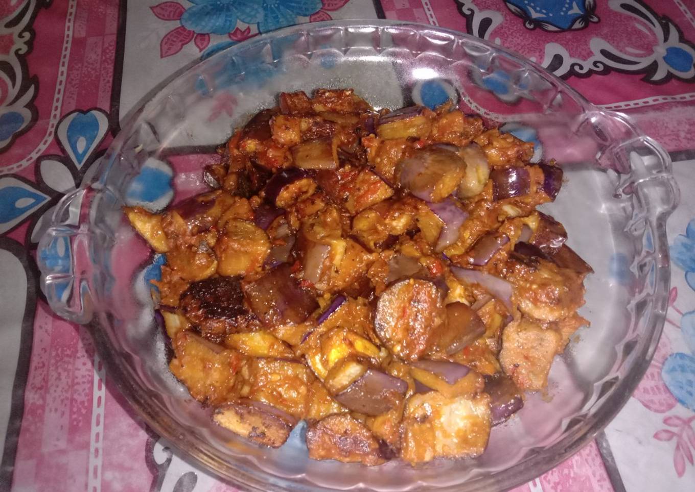 Terong Balado + Ikan Asin