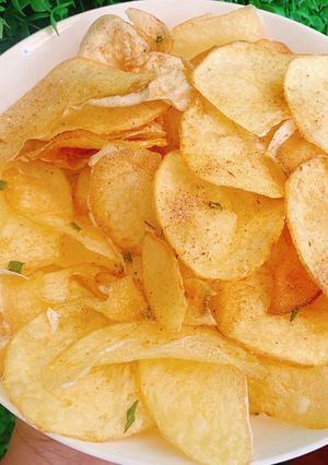 Hình của món Snack khoai tây.