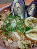 Paella rápida en wok