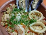 Paella rápida en wok