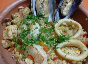 Una foto de Paella rápida en wok