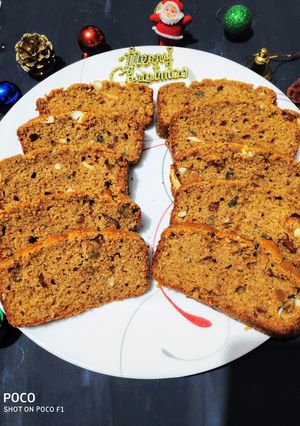 A picture of Quick christmas cake.