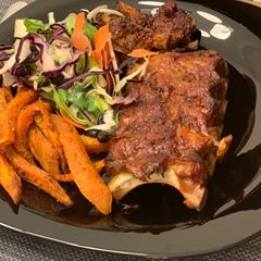 A picture of Instant pot bbq ribs by SG.