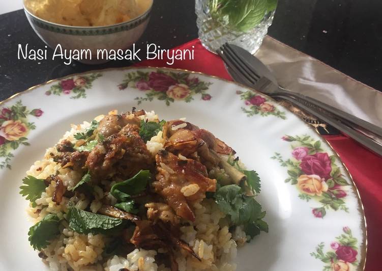 Resep Nasi Ayam àlá Biryani Lezat