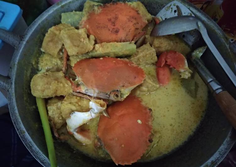 Kare kepiting ala mama septa