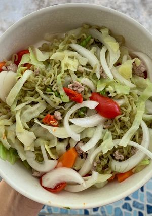 รูปของ ยำบะหมี่ผัก