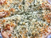 Una foto de relleno para pizza