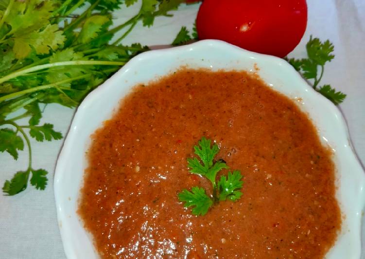 easy recipe for Tomato Chutney | how to keep Tomato Chutney