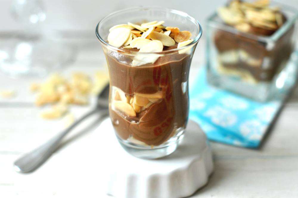 Avokádós-mandulás csokikrém recept recept fotó