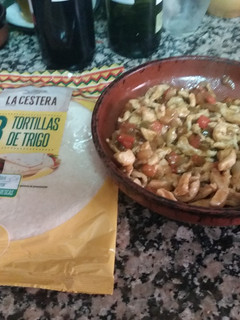 Una foto de Fajitas de pollo (a mi manera)
