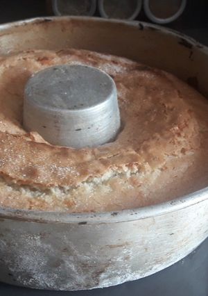 Una foto de Torta matera de banana
