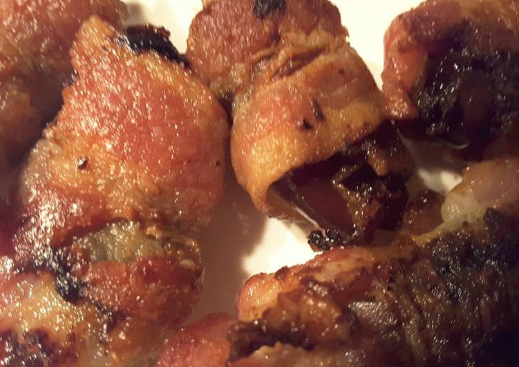 Easiest Way to Prepare Homemade Bacon Wrapped Dates