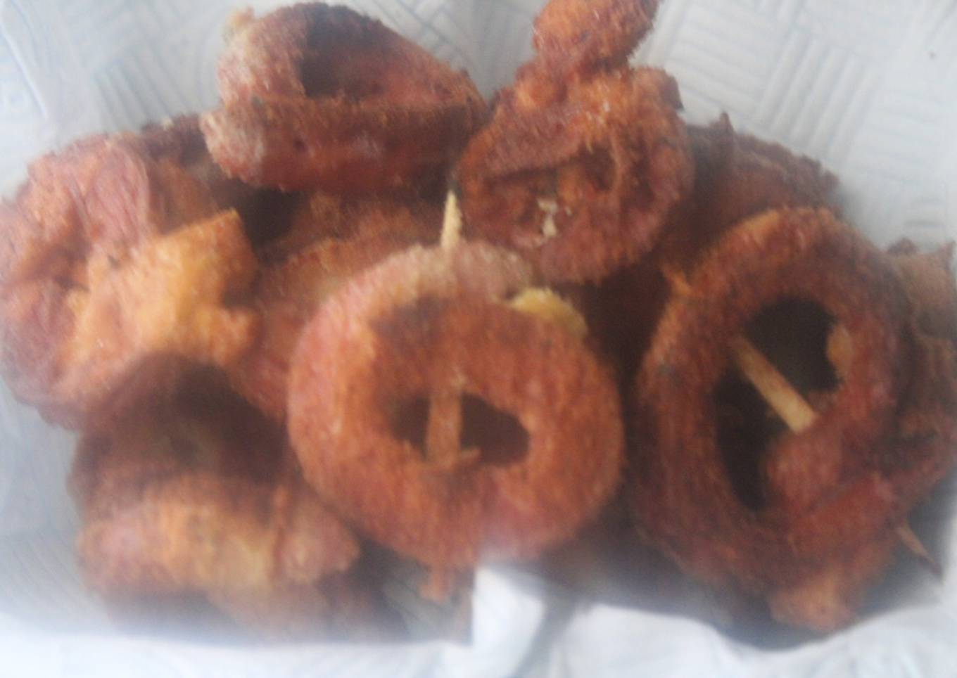 Salchichas de Frankfurt rebozadas