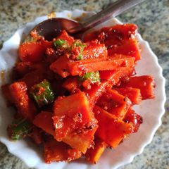 Carrot pickle A picture of Carrot pickle.
