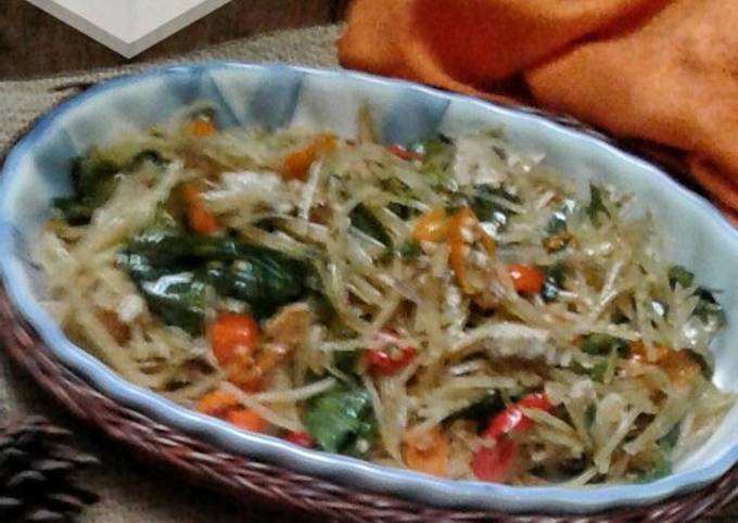 Ternyata ini loh! Resep bikin Tumis pepaya mentah dijamin spesial