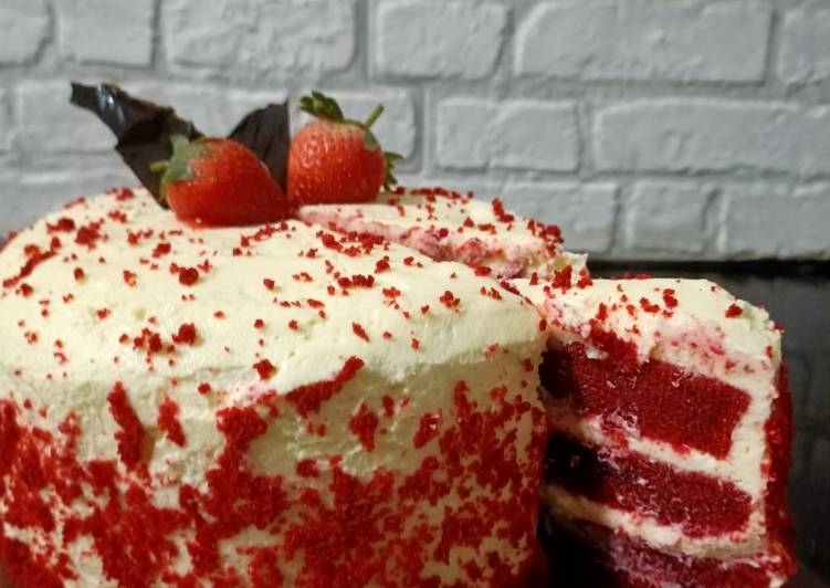 Red Velvet Cake ala tintin rayner