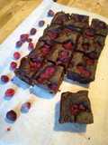 Brownies aux framboises