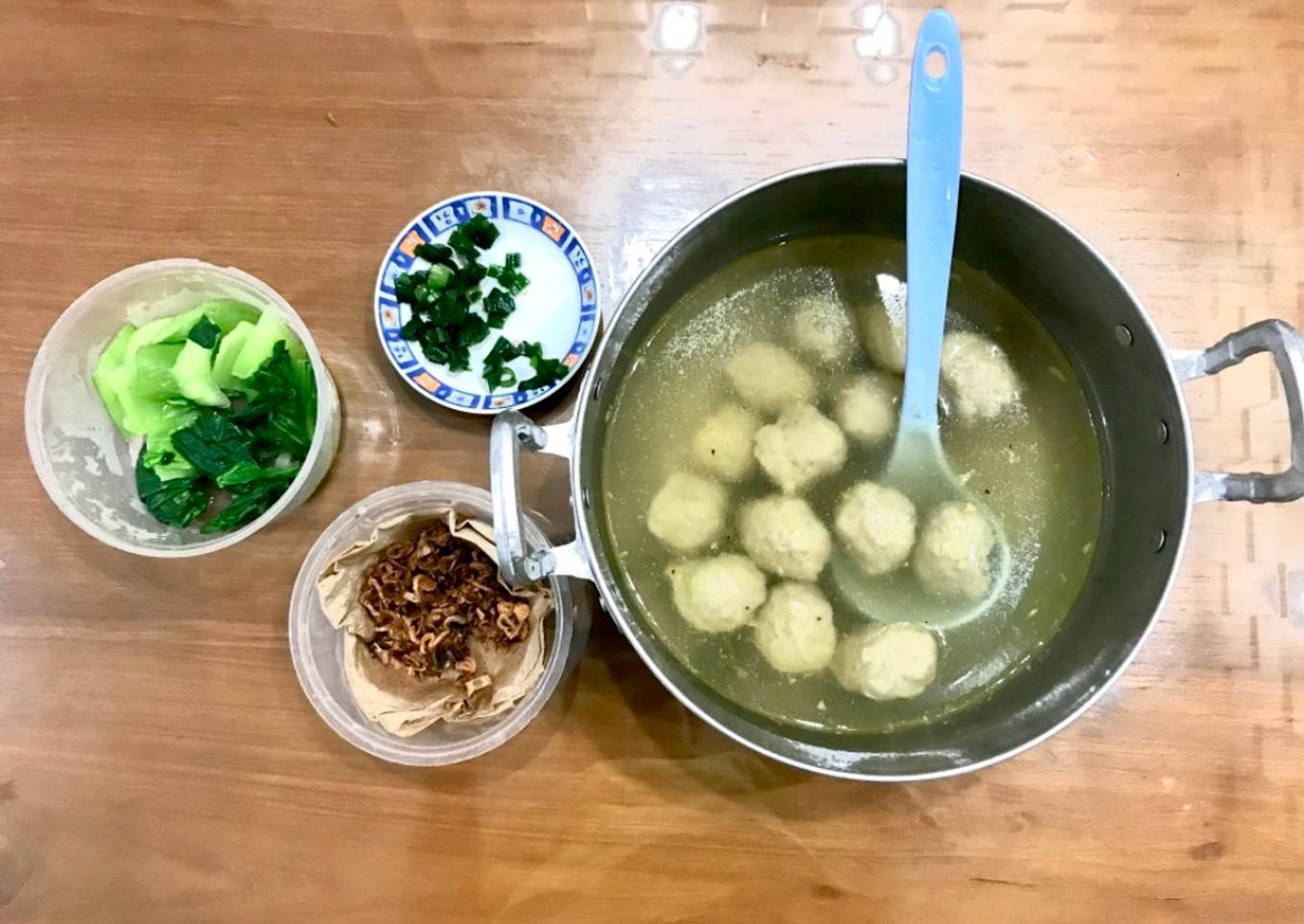 Bakso ala anak kost, sehat dan garibet