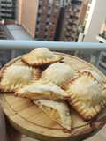 Raviolitos dulces de manzana
