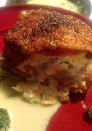 A picture of Stuffed Chicken Thighs.