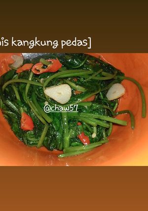 Foto resep Tumis kangkung pedas