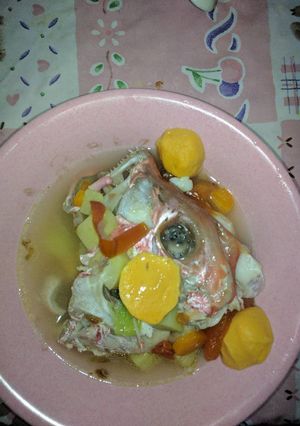 Foto resep Sop kepala ikan