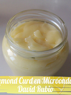 Una foto de Lemon curd al microondas