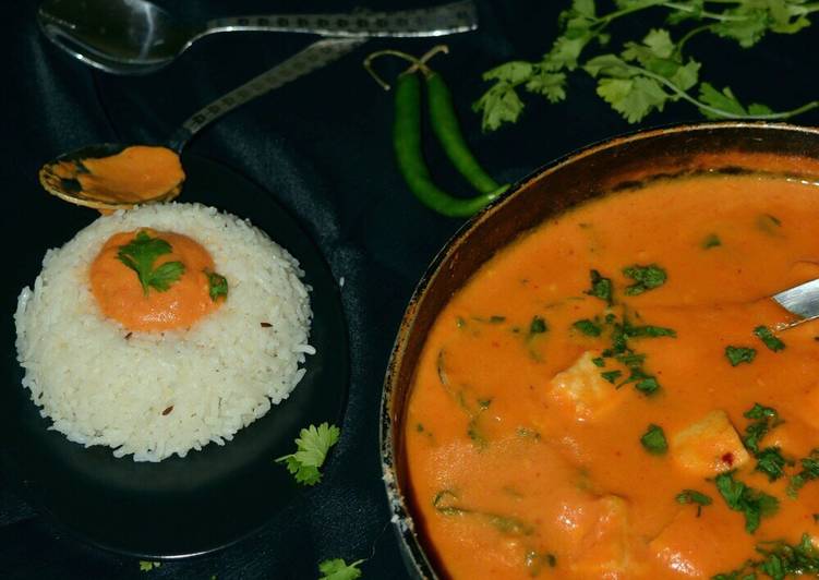 Restaurant style Paneer Butter Masala