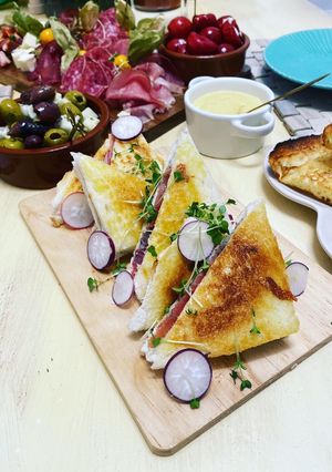 Bikini szendvicsek recept fotója