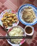 Thịt luộc cà pháo mắm nêm ấm lòng ngày mưa