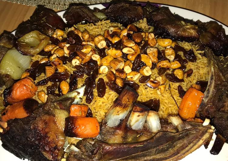 Recipe of Perfect Grilled Lamb with khalta Rice