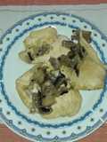 Filet de pechuga con champiñones