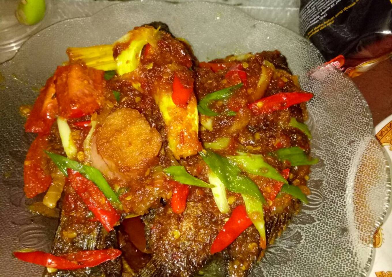 Ikan Mujaer bumbu kecap simple