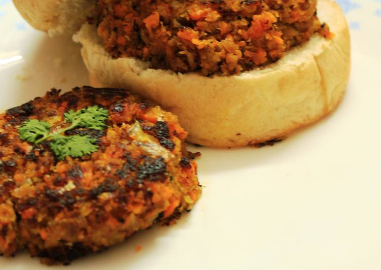 Recipe of Super Quick Homemade Patty Quickie with Carrot &amp; Beef