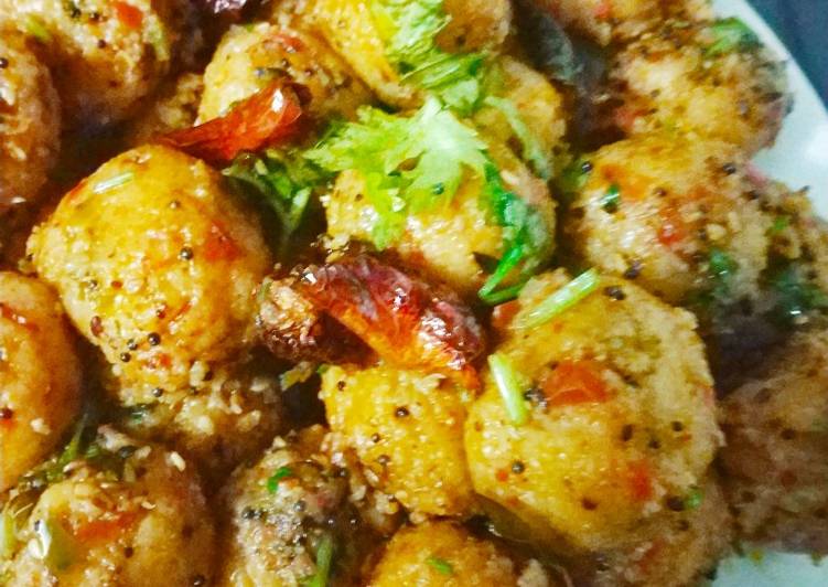 Recipe of Any-night-of-the-week Suji veg balls