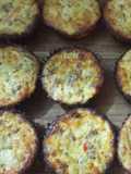 Muffins de verduras sin harina