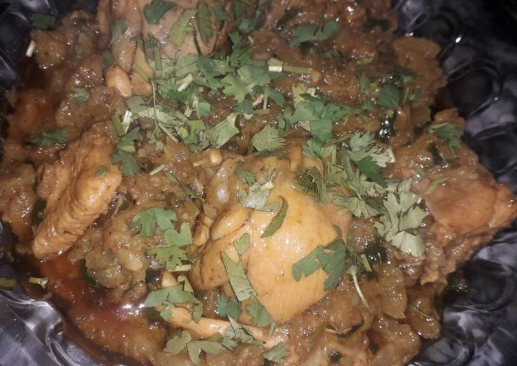 Lauki chicken