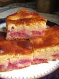 Krémtúrós-epres pite (Gluténmentes)