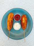 Σπιτικά Corn dogs