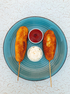Φωτογραφία της συνταγής Σπιτικά Corn dogs