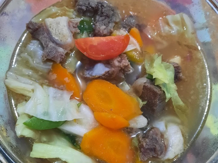 Cara Gampang Membuat Resep Sop Tulang Sapi Yummy yang Lezat Sekali Anti Ribet, Menggugah Selera