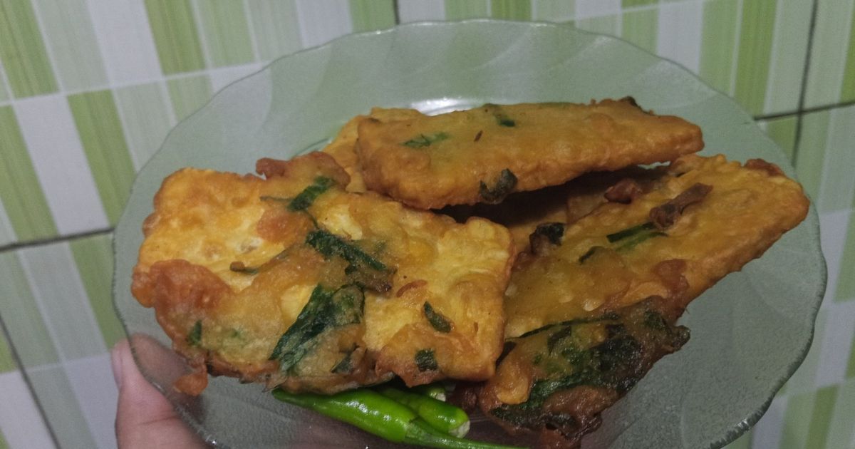 Tempe Goreng Daun Bawang Tepung Bumbu Serbaguna